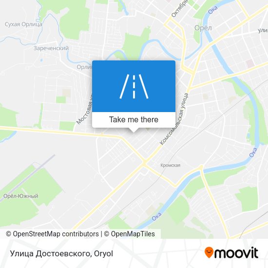 Улица Достоевского map