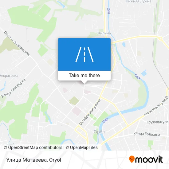 Улица Матвеева map