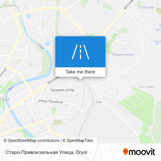 Старо-Привокзальная Улица map