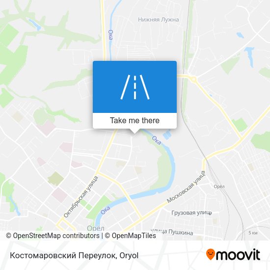Костомаровский Переулок map