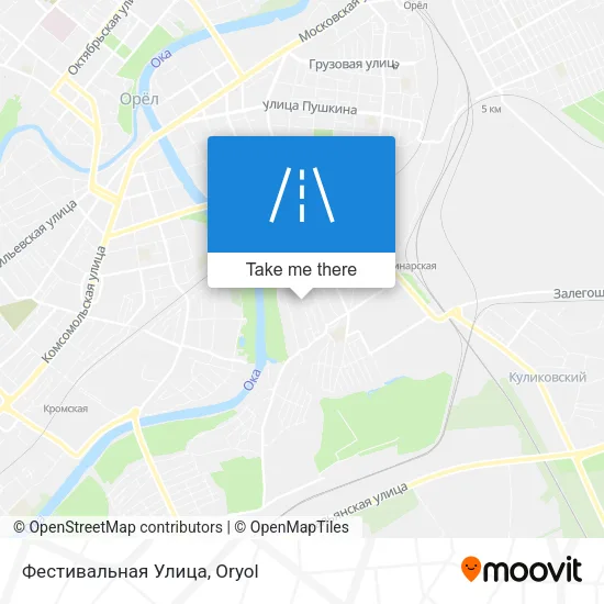 Фестивальная Улица map