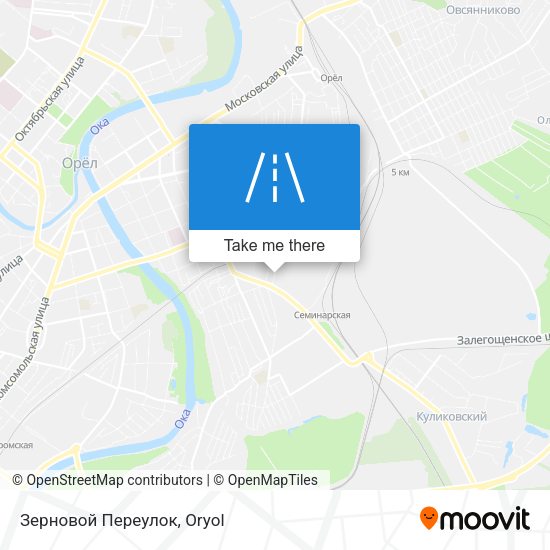 Зерновой Переулок map