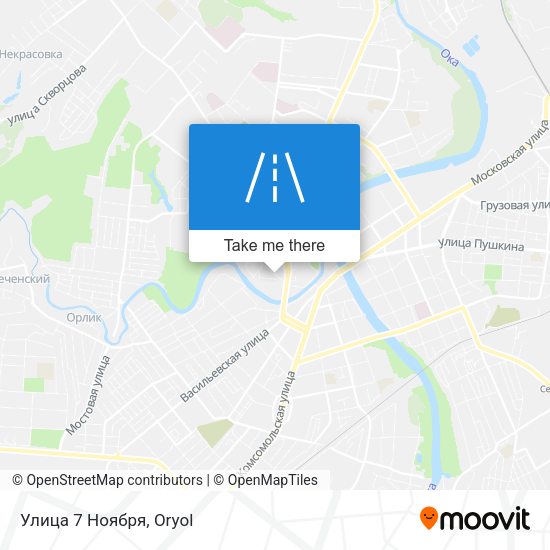 Улица 7 Ноября map