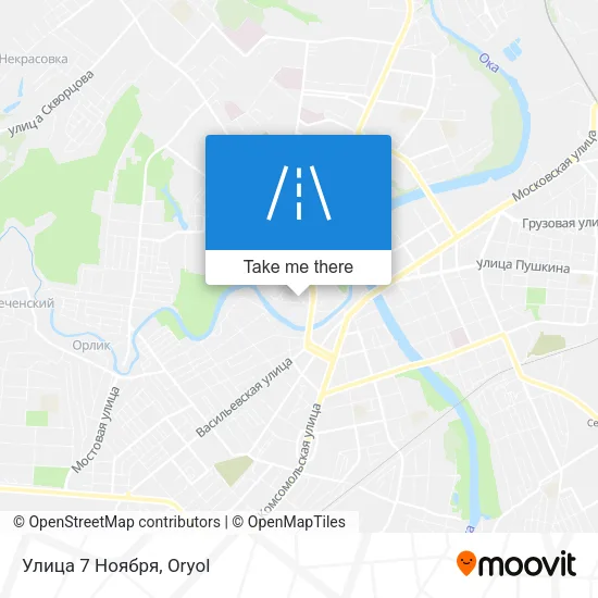 Улица 7 Ноября map