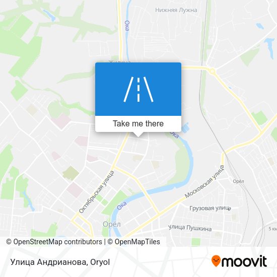 Улица Андрианова map