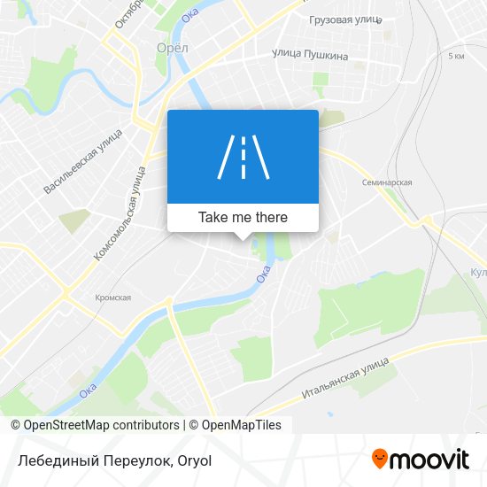 Лебединый Переулок map
