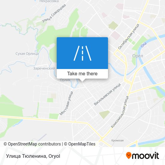 Улица Тюленина map