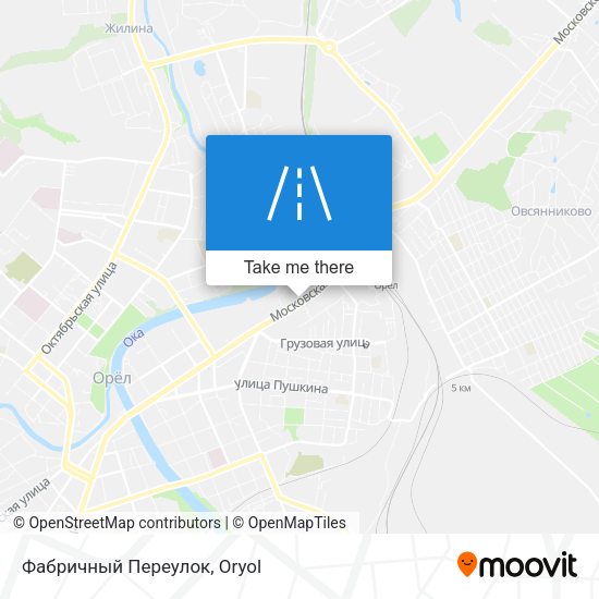 Фабричный Переулок map