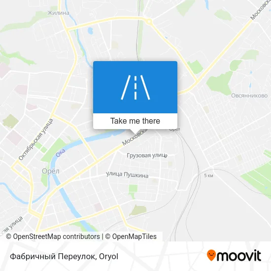 Фабричный Переулок map
