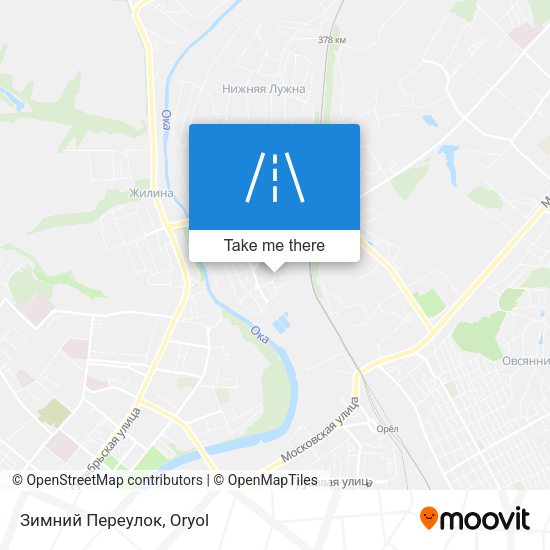 Зимний Переулок map