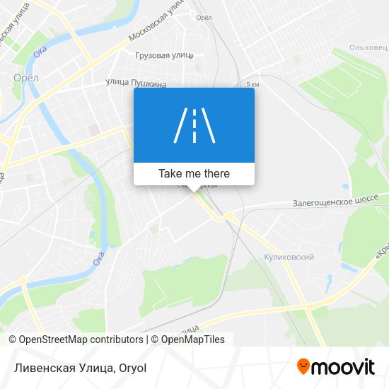 Ливенская Улица map