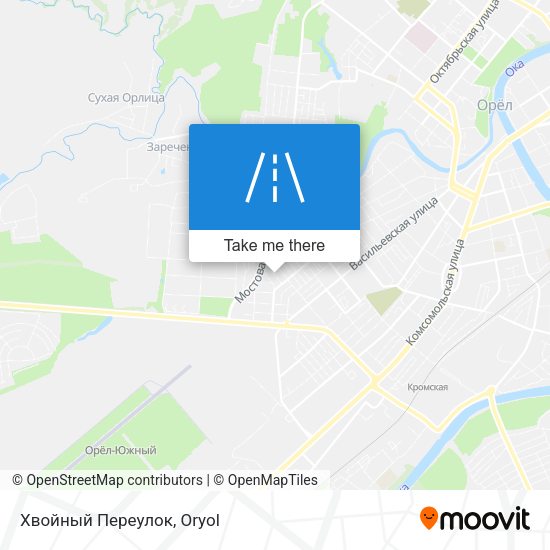 Хвойный Переулок map