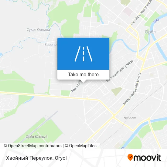 Хвойный Переулок map