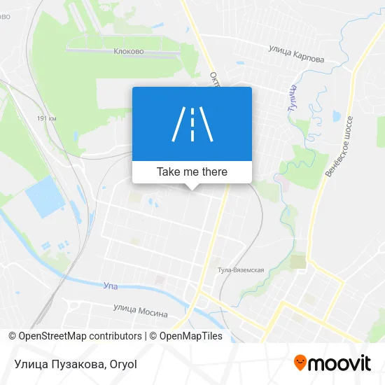Улица Пузакова map