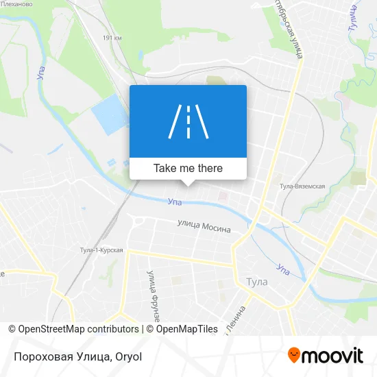 Пороховая Улица map