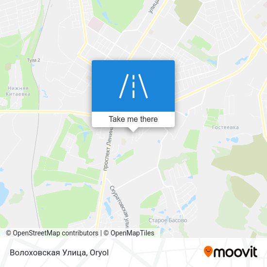 Волоховская Улица map