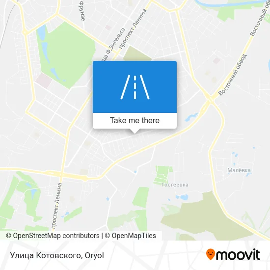 Улица Котовского map