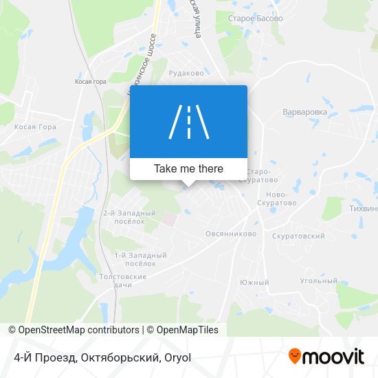 4-Й Проезд, Октяборьский map