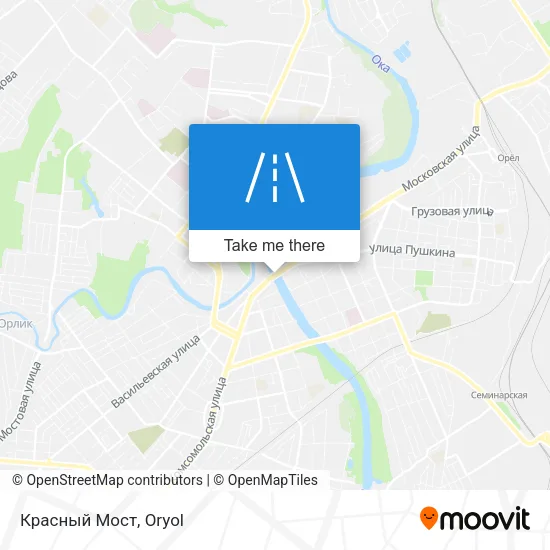 Красный Мост map