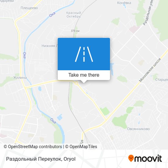 Раздольный Переулок map