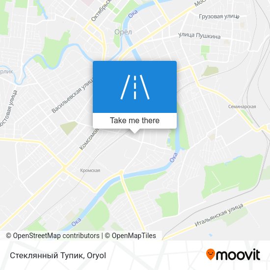 Стеклянный Тупик map