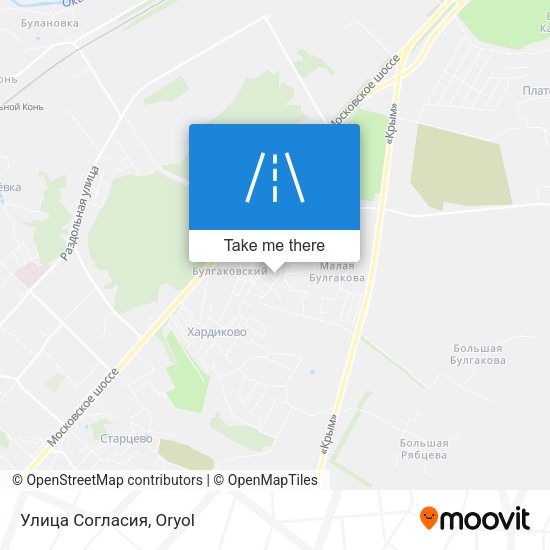 Улица Согласия map