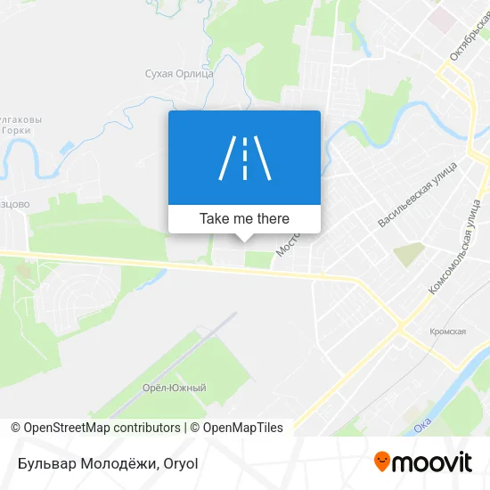 Бульвар Молодёжи map