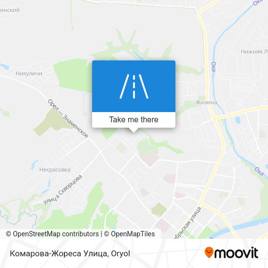 Комарова-Жореса Улица map