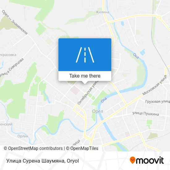Улица Сурена Шаумяна map