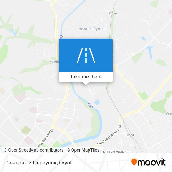 Северный Переулок map