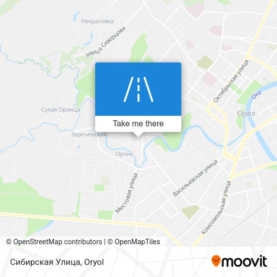 Сибирская Улица map