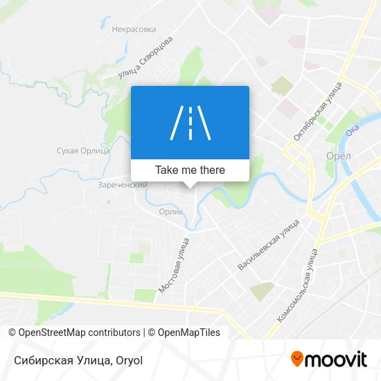 Сибирская Улица map