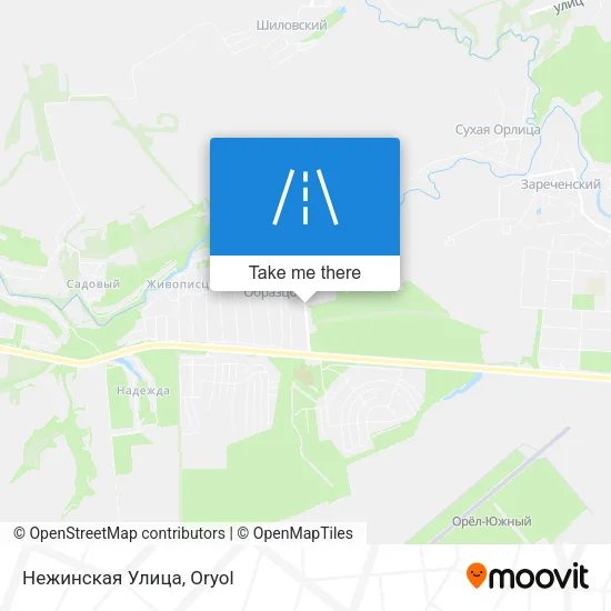 Нежинская Улица map