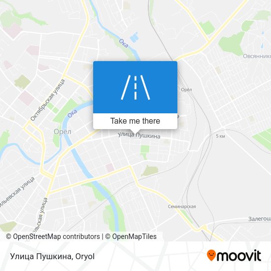 Улица Пушкина map