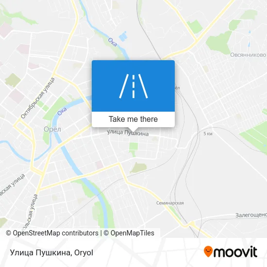 Улица Пушкина map