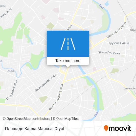 Площадь Карла Маркса map