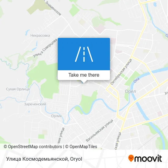 Улица Космодемьянской map