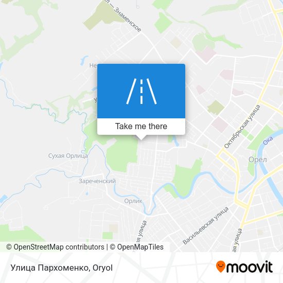 Улица Пархоменко map