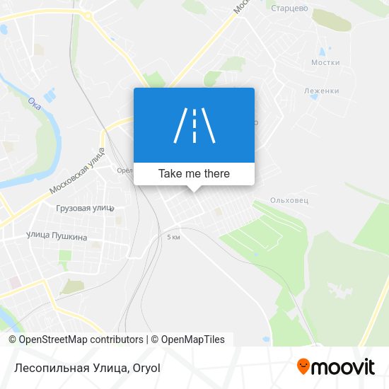 Лесопильная Улица map
