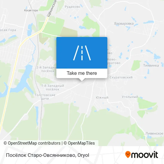Посёлок Старо-Овсянниково map