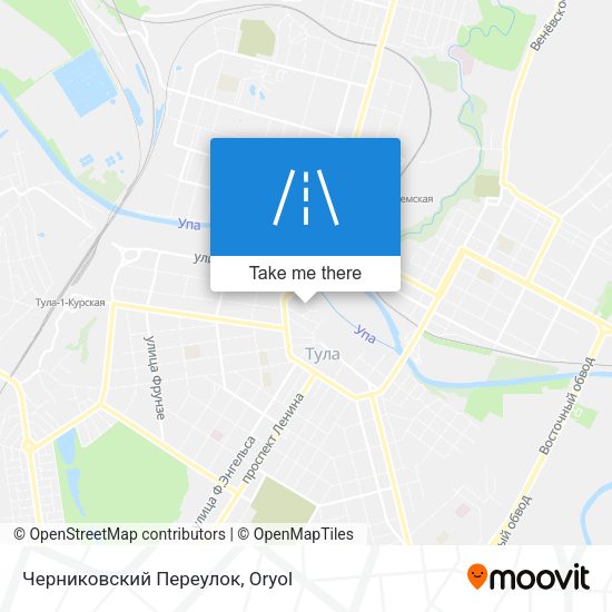Черниковский Переулок map