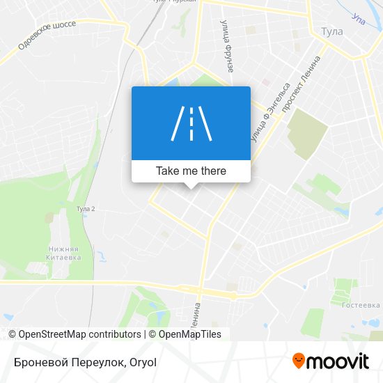 Броневой Переулок map