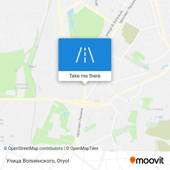 Улица Волнянского map