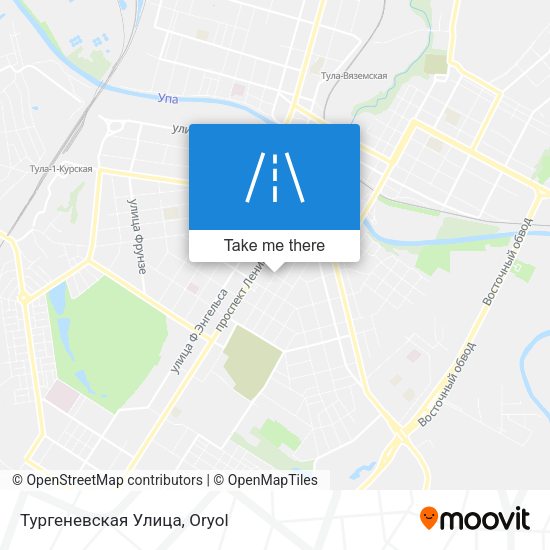 Тургеневская Улица map