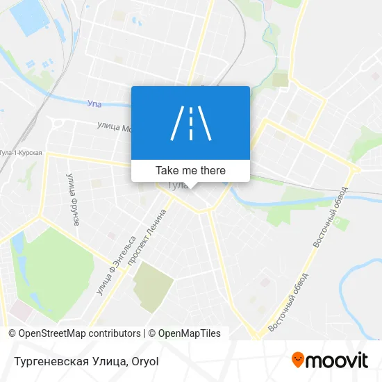 Тургеневская Улица map