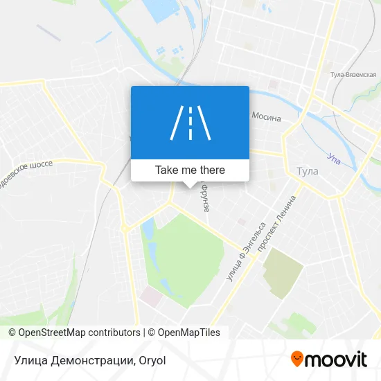 Улица Демонстрации map