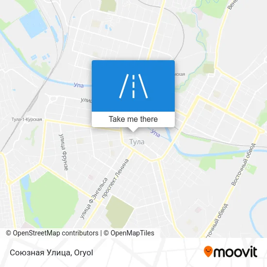 Союзная Улица map