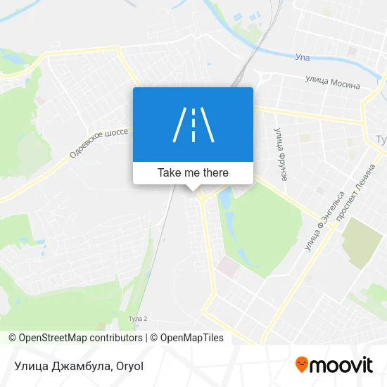 Улица Джамбула map