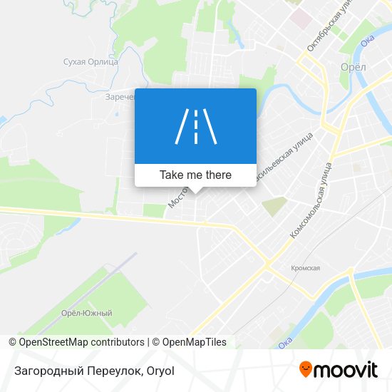 Загородный Переулок map