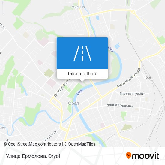 Улица Ермолова map